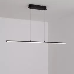 Lampa sufitowa wisząca 120cm 4000K LED ŻYRANDOL czarny Mocne jasne światło-5904703011422
