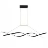 Lampa sufitowa wisząca żyrandol LED do Pokoju Nowoczesny 4000K 100cm czarny-5904703011408