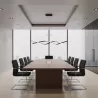 Lampa sufitowa wisząca żyrandol LED do Pokoju Nowoczesny 4000K 100cm czarny-5904703011408