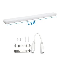 Listwa led plafon z bezcieniowym łączeniem 1.2m 24W biały neutralny - 8433325207687