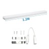 Listwa led plafon z bezcieniowym łączeniem 1.2m 24W biały neutralny - 8433325207687