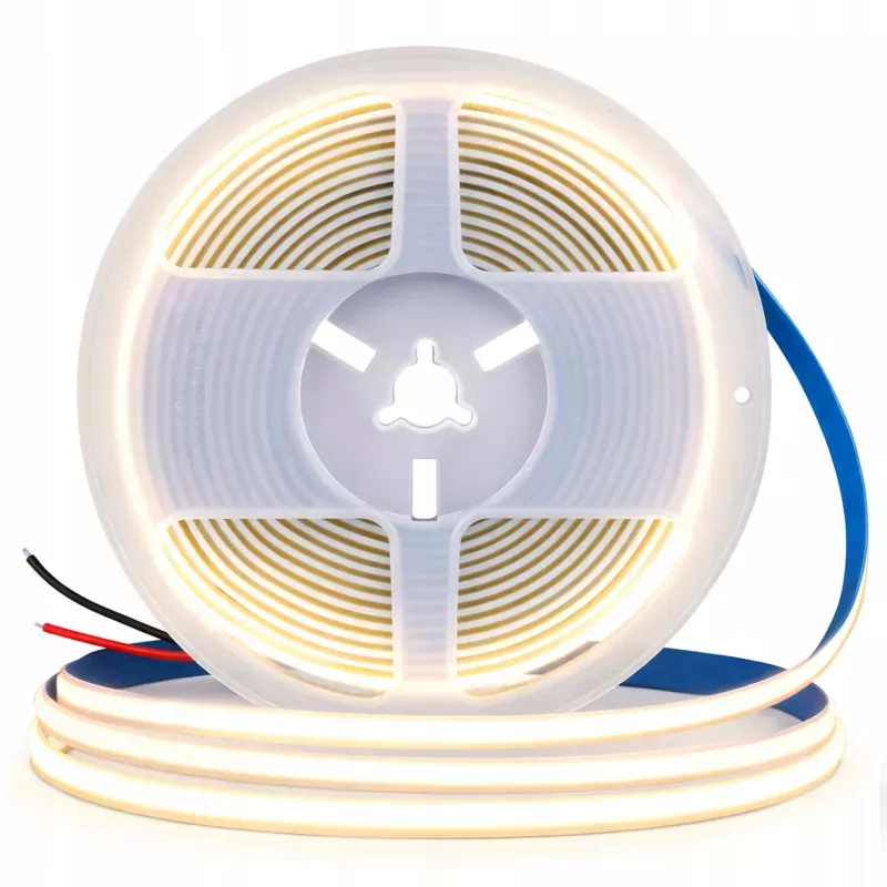Taśma LED NEON COB Linia 12V 4000K 50W 5M Rolka Pasek Neutralna Nie Mruga-5904703025634