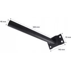 UCHWYT DO LAMPY LAMPA ULICZNA SOLARNA LED LATARNIA WYSIĘGNIK SŁUP 48mm-5908263384026