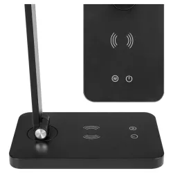 LAMPKA NA BIURKO BIURKOWA NOCNA LED z ładowarką DOTYKOWA ściemnialna-5908263383845
