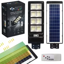 LAMPA SOLARNA ULICZNA 360W LED Z CZUJNIKIEM RUCHU I ZMIERZCHU PILOT-5908263383999