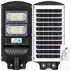 LAMPA SOLARNA ULICZNA 100W LED Z CZUJNIKIEM RUCHU I ZMIERZCHU PILOT-5908263383968