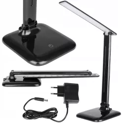 LAMPKA NA BIURKO BIURKOWA NOCNA LED SZKOLNA DOTYKOWA ściemnialna regulowana-5904703006268
