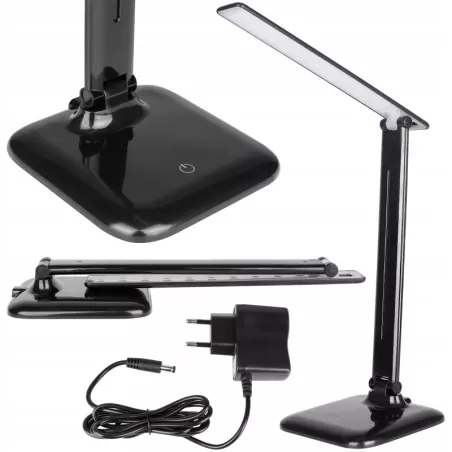 LAMPKA NA BIURKO BIURKOWA NOCNA LED SZKOLNA DOTYKOWA ściemnialna regulowana-5904703006268