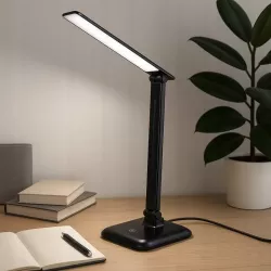 LAMPKA NA BIURKO BIURKOWA NOCNA LED SZKOLNA DOTYKOWA ściemnialna regulowana-5904703006268