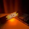 LAMPKA STOŁOWA DOTYKOWA LED akumulator NOCNA płomień USB-C 1800K BIURKOWA-5904703007470