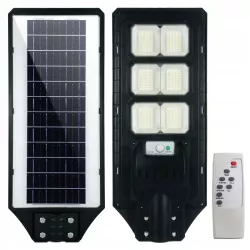LAMPA SOLARNA ULICZNA 300W LED Z CZUJNIKIEM RUCHU I ZMIERZCHU PILOT-5904703007036
