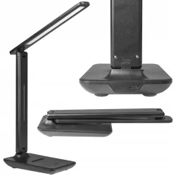 LAMPKA BIURKOWA BIURKO LED NOCNA SZKOLNA DOTYKOWA CCT USB REGULACJA-5904703009504