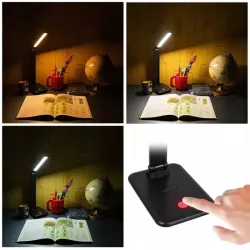 LAMPKA BIURKOWA BIURKO LED NOCNA SZKOLNA DOTYKOWA CCT USB REGULACJA-5904703009504