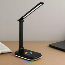 LAMPKA na BIURKO biurkowa nocna LED RGB SZKOLNA DOTYKOWA CCT USB REGULACJA-5904703009535