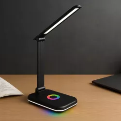 LAMPKA na BIURKO biurkowa nocna LED RGB SZKOLNA DOTYKOWA CCT USB REGULACJA-5904703009535