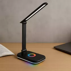 LAMPKA na BIURKO biurkowa nocna LED RGB SZKOLNA DOTYKOWA CCT USB REGULACJA-5904703009535