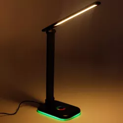 LAMPKA na BIURKO biurkowa nocna LED RGB SZKOLNA DOTYKOWA CCT USB REGULACJA-5904703009535