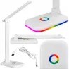 LAMPKA na BIURKO biurkowa nocna szkolna RGB DOTYKOWA podświetlenie REGULACJ-5904703009542