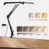 Podwójna Lampka LED na Biurko Kreślarska MOCNA 14W Regulowana 3 Barwy USB-5904703009757