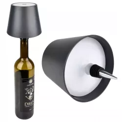 Lampka Biurkowa stołowa Nocna LED z korkiem do butelki wina-5904703011781