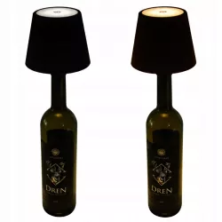Lampka Biurkowa stołowa Nocna LED z korkiem do butelki wina-5904703011781