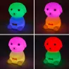 LAMPKA NOCNA DLA DZIECI PIESEK MIĘKKA KOLOROWA RGB LED USB SILIKONOWA-5904703014751