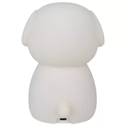 LAMPKA NOCNA DLA DZIECI PIESEK MIĘKKA KOLOROWA RGB LED USB SILIKONOWA-5904703014751