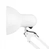LAMPKA BIURKOWA KREŚLARSKA SZKOLNA BIURKO LED E27 REGULOWANA BIAŁA-5904703012917