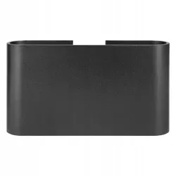 Kinkiet ścienny lampa wewnętrzna LED G9 czarna-5908263383487