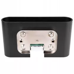 Kinkiet ścienny lampa wewnętrzna LED G9 czarna-5908263383487