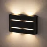 Kinkiet ścienny wewnętrzny lampa LED G9 LOFT czarna-5908263383470