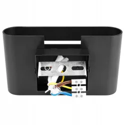 Kinkiet ścienny wewnętrzny lampa LED G9 LOFT czarna-5908263383470
