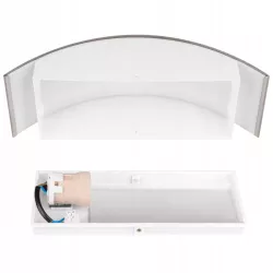 Kinkiet zewnętrzny lampa ogrodowa zewnętrzna elewacyjna ścienna E27 LED-5903002033746