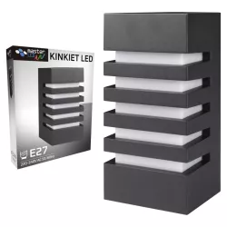 Kinkiet zewnętrzny lampa ogrodowa zewnętrzna elewacyjna ścienna E27 LED-5903002036273
