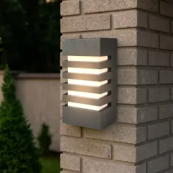 Kinkiet zewnętrzny lampa ogrodowa zewnętrzna elewacyjna ścienna E27 LED-5903002036273