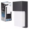 Kinkiet zewnętrzny lampa ogrodowa zewnętrzna elewacyjna ścienna E27 LED-5903002036617