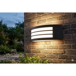 Kinkiet zewnętrzny lampa ogrodowa zewnętrzna elewacyjna ścienna E27 LED-5908263385719