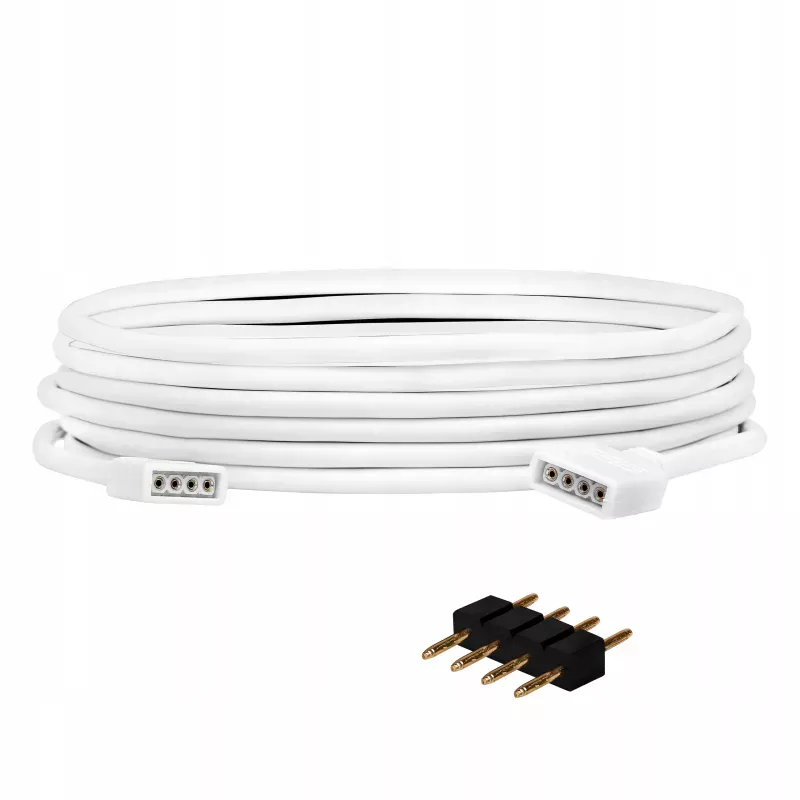 Przedłużka Przedłużacz RGB 4 Piny 5m Taśma LED-5903002037331