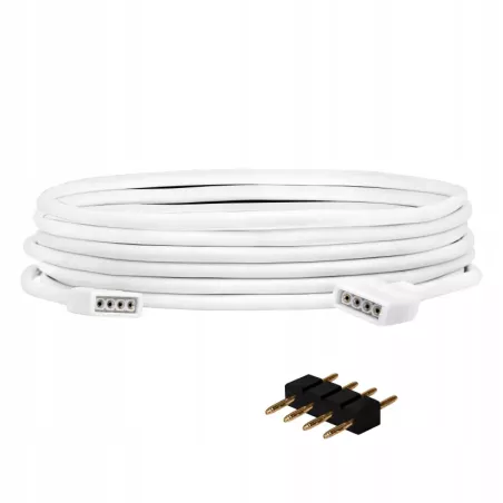 Przedłużka Przedłużacz RGB 4 Piny 5m Taśma LED-5903002037331