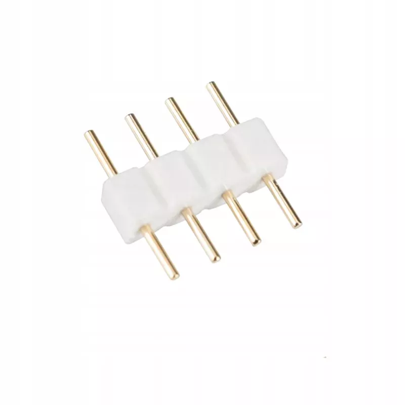 Złączka taśmy LED RGB wtyk dwustronny 4 PIN pinowa-5903002034149