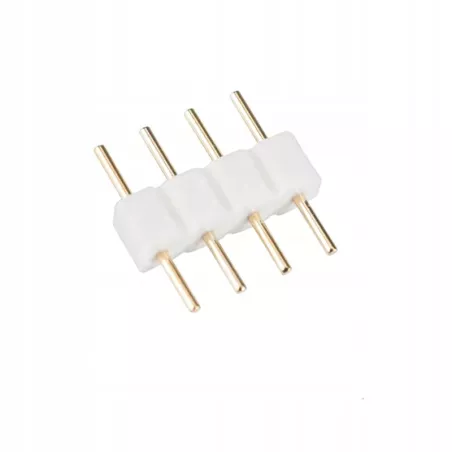 Złączka taśmy LED RGB wtyk dwustronny 4 PIN pinowa-5903002034149