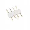 Złączka taśmy LED RGB wtyk dwustronny 4 PIN pinowa-5903002034149