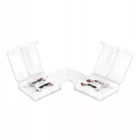 Złączka taśmy LED kątowa 10mm narożna kąt prosty-5903002031285