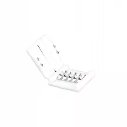 Złączka taśmy LED 12mm zatrzaskowa dwustronna RGBW-5903002034156