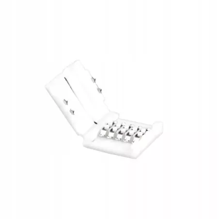 Złączka taśmy LED 12mm zatrzaskowa dwustronna RGBW-5903002034156
