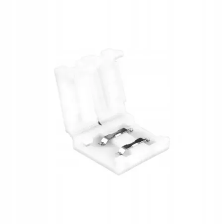 Złączka taśmy LED 8mm zatrzaskowa dwustronna-5903002037447