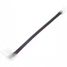 Złączka taśmy LED 10mm zatrzask kabel dwustronna-5903002037393