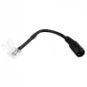 Złączka taśmy LED 10mm zasilanie gniazdo kablem DC-5903002037430