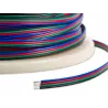 PRZEWÓD 4 Żyłowy PIN DO TAŚM LED RGB 1m kolorowy-5903002033883