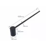 KINKIET ŚCIENNY LED CATRINA 9W 60CM CZARNY 4000K-5904703008989